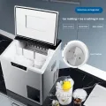 Schnellgefrier-Eis-Crush-Maschine